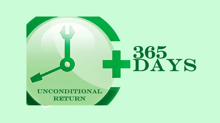 365 days unconditional return ncgtailor